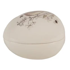 Doosje decoratie ei vogel 10*7*7