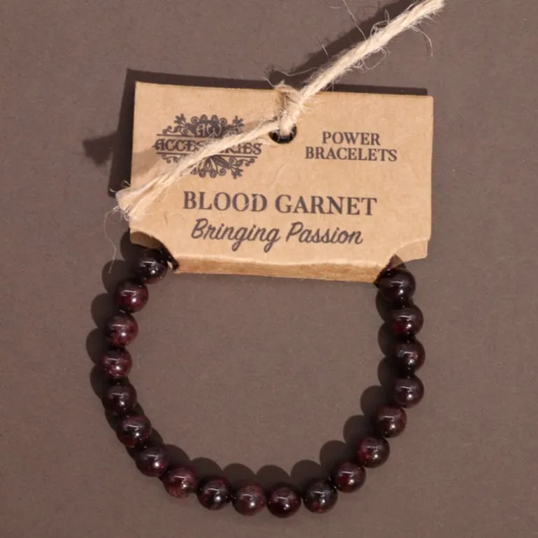 Edelsteen armband Rode Granaat