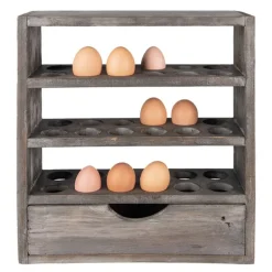 Eierkast grijs voor 36 eieren