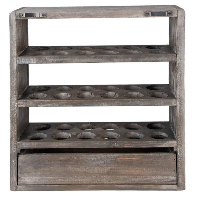 Eierkast grijs voor 36 eieren