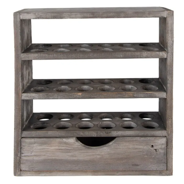 Eierkast grijs voor 36 eieren