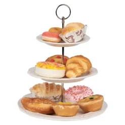 Etagère 3-laags rond