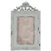 Fotolijst blauw/grijs met ornament 10*15