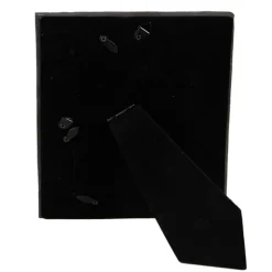 Fotolijst bloemetjes grijs/wit 10*15