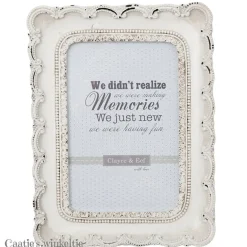 Fotolijst brocante look 10 x 15 cm