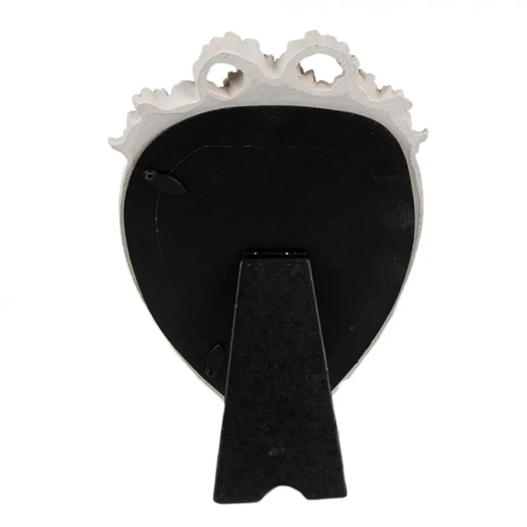 Fotolijst hartvorm wit 10*15