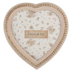 Fotolijst hartvormig roze 13*13