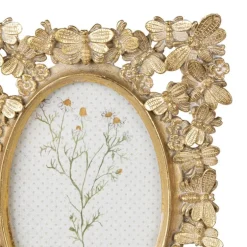 Fotolijst vlinder goudkleur 10*15