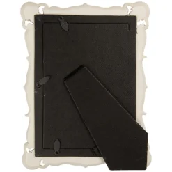 Fotolijst wit met kleine bloemetjes 10*15