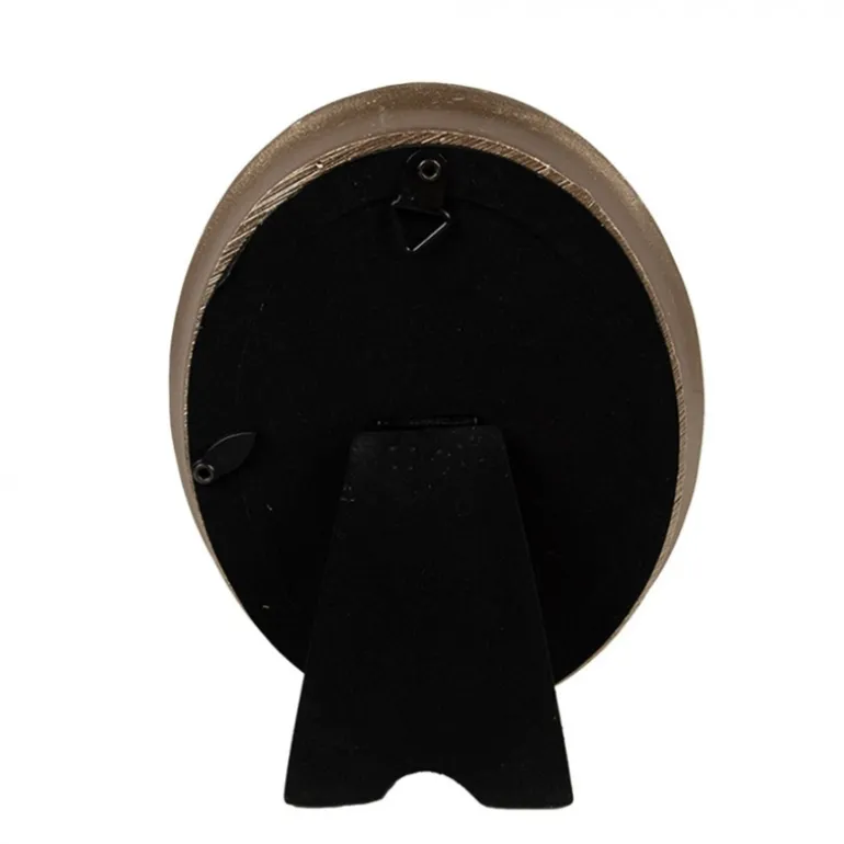 Fotolijstje ovaal mat goudkleur 6*9