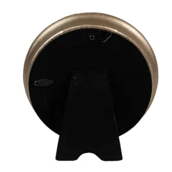 Fotolijstje rond mat goudkleur 7*7