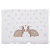 Gastendoekje Bunnies  in Love bruin