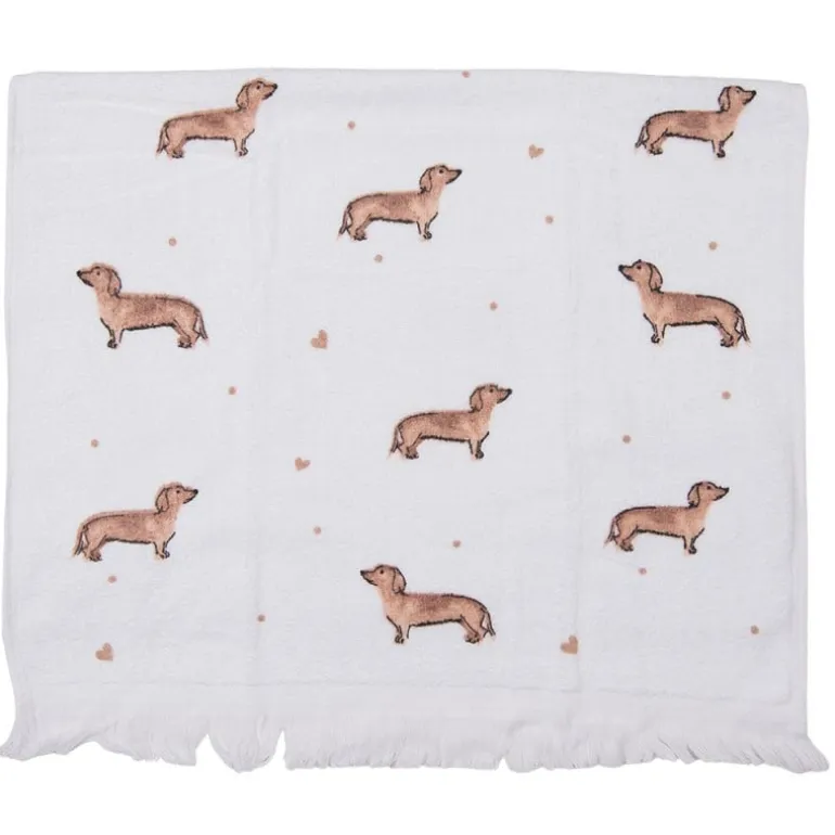 Gastendoekje Dachshund Love model 1