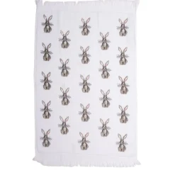 Gastendoekje met konijntjes