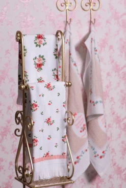 Gastendoekje met roosjes