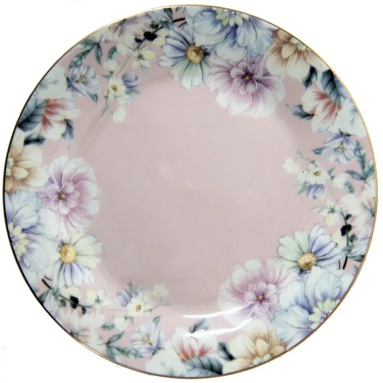 Gebaksbord Flowers 18*2