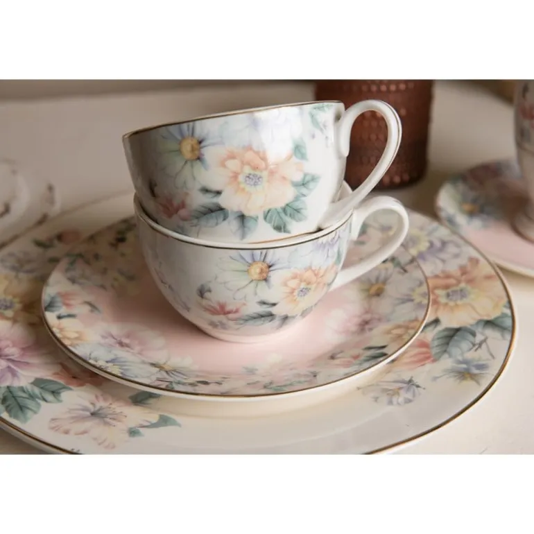 Gebaksbord Flowers 18*2