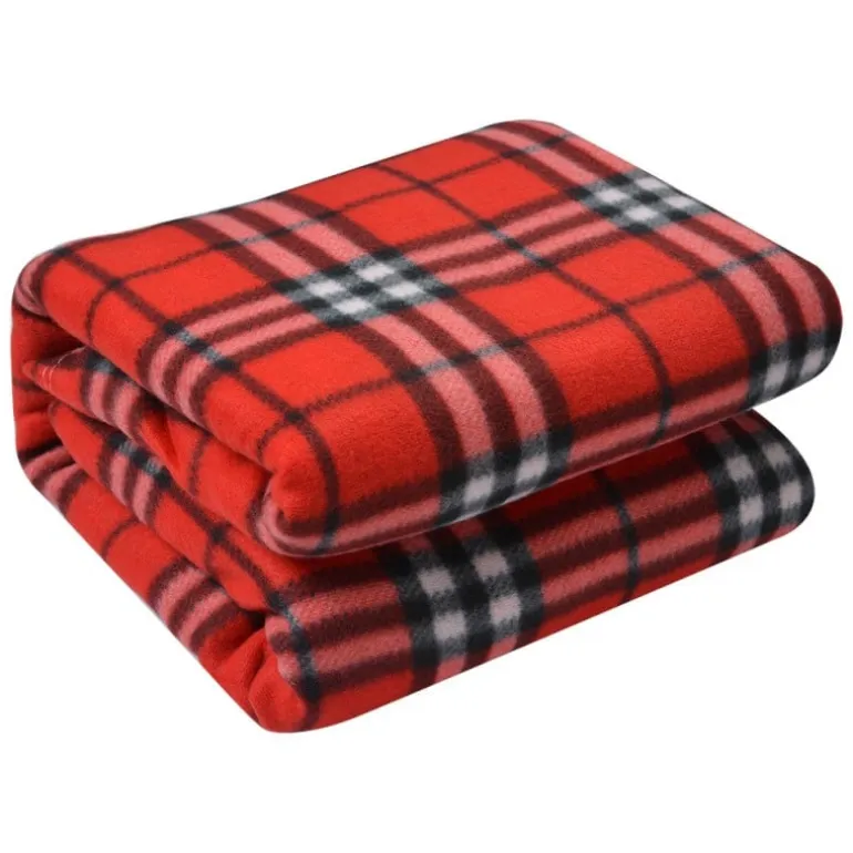 Geruite plaid rood 180*200