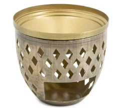 Geurbrander metaal goudkleur