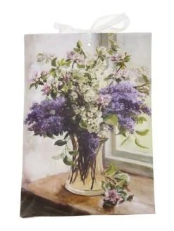 Geurzakje vaas met bloemen Lavendel