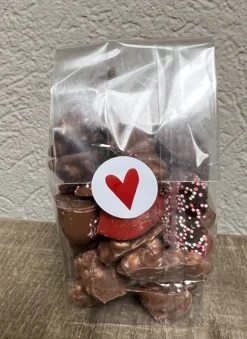 Glazen voorraadpot / bonboniere 15*18 leeg of gevuld