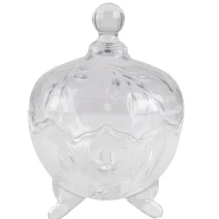 Glazen voorraadpot / bonboniere 15*20 leeg of gevuld