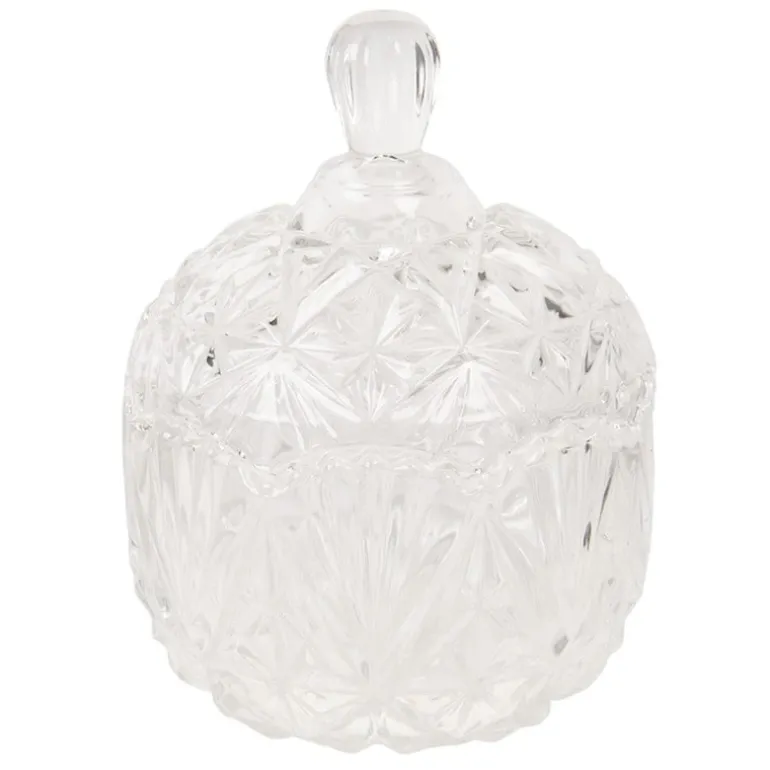 Glazen voorraadpot / bonboniere 13*19 leeg of gevuld