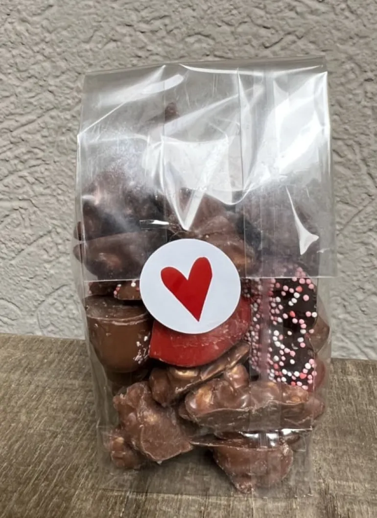 Glazen voorraadpot / bonboniere 13*19 leeg of gevuld