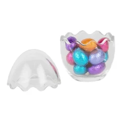 Glazen voorraadpot ei 8*12