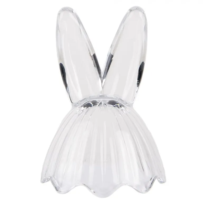 Glazen voorraadpot met oren 10*21 leeg of gevuld