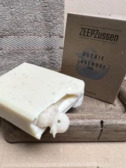 Handgemaakte Zeep Duckie Lavendel
