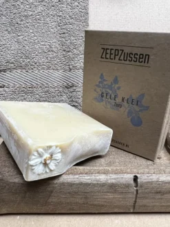 Handgemaakte Zeep Gele Klei