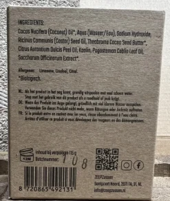 Handgemaakte Zeep Gele Klei