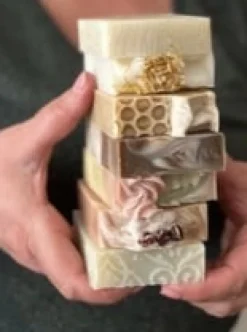 Handgemaakte Zeep High Tea Roos