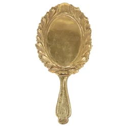 Handspiegel goudkleurig