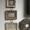 Hangende brocante fotolijst voor 4 foto’s