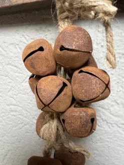 Hanger bellen roestbruin (M) 27 cm