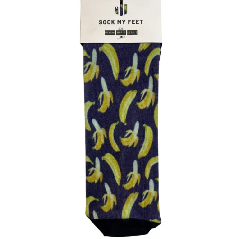 Heren sokken bananen mt 39-42