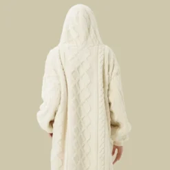 Hoodie / deken Sophie Offwhite one size