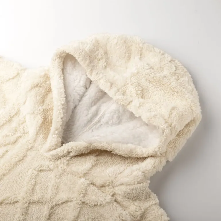 Hoodie / deken Sophie Offwhite one size