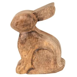 Houten decoratie konijn (M) 13*4*15