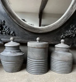 Houten decoratie pot (A) 17*12