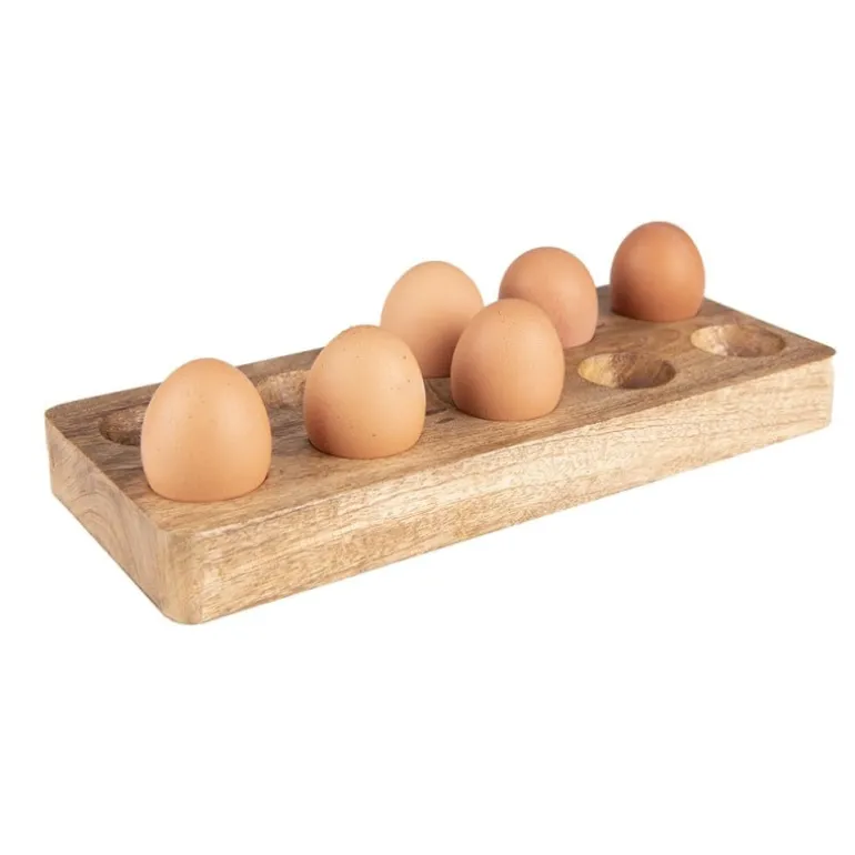 Houten eierhouder 30*13