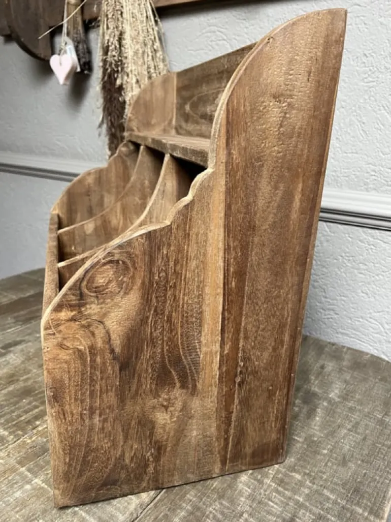 Houten grutterbak met lade 50*45*25