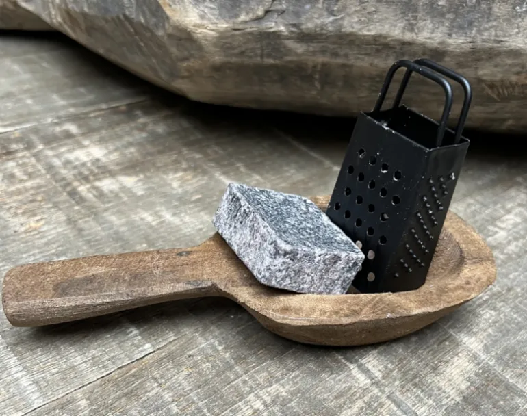 Houten schepje (S) 17,5*8*3