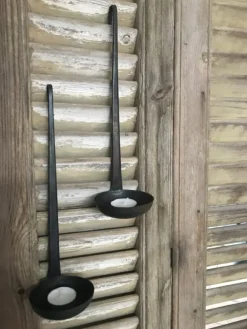 Ijzeren lepel hang 30*8