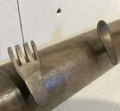 Kapstok deegroller met bestek 48*8*7