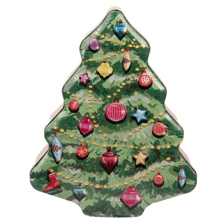 Kerst blik dennenboom 15*18*7