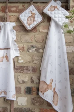 Keukendoek Bunnies in Love model 2