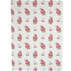 Keukendoek Cherry Cupcakes model 1